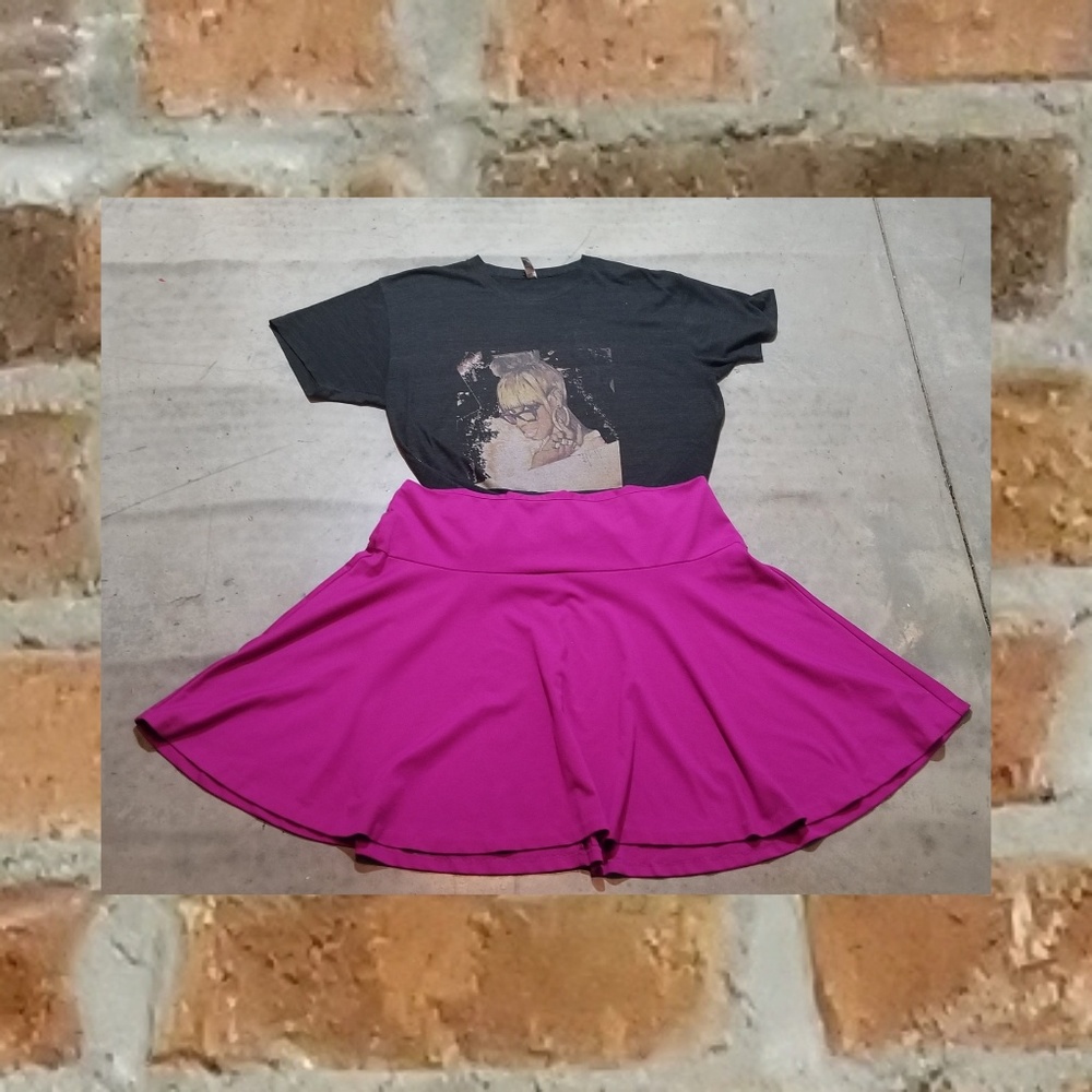 Lane Bryant Skater Skirt